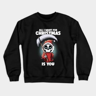 Death christmas Crewneck Sweatshirt